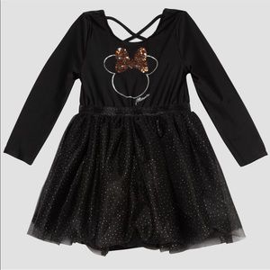 Minnie Mouse Tutu Dress Black 3T NEW